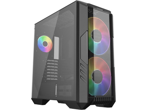[H500-KGNN-S00] Gab Cooler Master Masterbox Haf 500 Negro Media Torre Vidrio Templado Rgb 2X200 H500 Kgnn S00