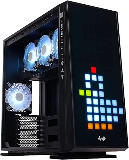 [309GE] Gab In Win 309 Gaming Edition Pantalla Perzonalizada 4X Fans Media Torre 309Ge