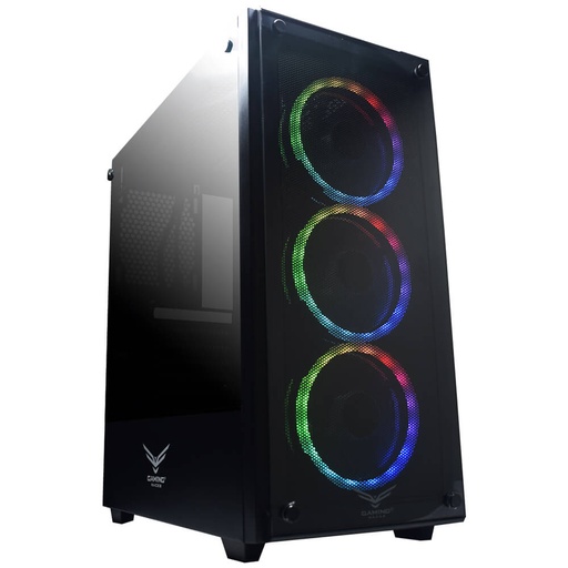 [NA-0603] Gab Naceb Player Full Atx 3Xfan Rgb 1Xusb3.0 2Xusb2.0 Negro Sin Fuente Na 0603