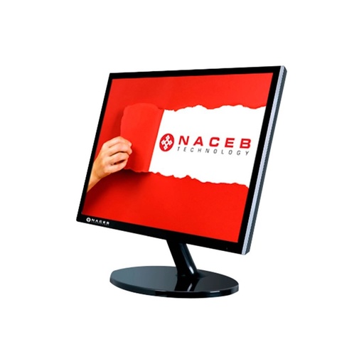 [NA-627] Monitor Led Naceb (Na-627) 19.5" Hd 1600 900 Vga,Hdmi.Negro