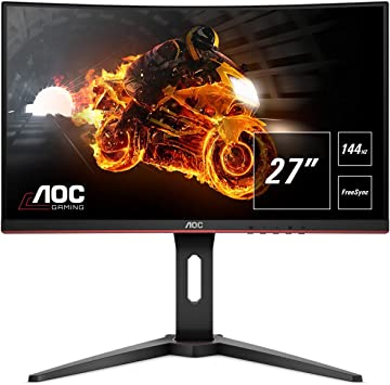 [C27G1] Monitor Aoc Gamer Curvo 27P Fhd 1920X1080 16.9 144Hz 1 Ms Panel Va Dp Amd Freesync C27G1