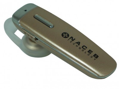 [NA-597D] Audifonos Naceb Manos Libres Bluetooth Dorado Na 597D