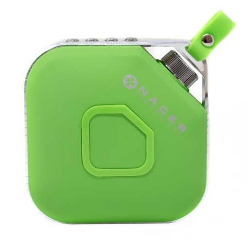 [NA-598V] Bocina Naceb Inalambrico Na 598V 2.0Ch Bt 3.5Mm Rms 3W Verde Na 598V