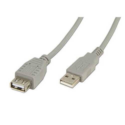 [340960] Cable Extension Usb Manhattan 4.5M Velocidad 2.0 Gris 340960