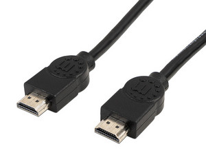 [355308] Cable Hdmi Manhattan 1.5M Uhd 4K 3D Blindado 30Hz Negro 355308
