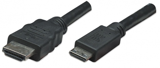 [308441] Cable Hdmi Manhattan 7.5M 1080P 4K 3D Blindado 30Mhz Negro 308441
