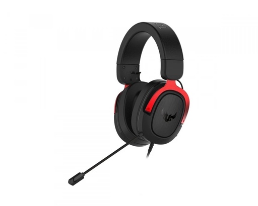 [TUF GAMING H3 RED] Diadema Asus Tuf H3 Con Mic 40Db 3.5Mm Unidireccional Color Rojo 2.4Ghz Tuf Gaming H3 Red