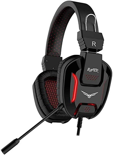 [NA-0312] Diadema Naceb Gamer Hi Fi Usb Y 3.5Mm Negro Retroiluminacion Led Na 0312