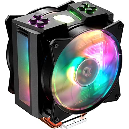 [MAM-T4PN-218PC-R1] Disipador Cooler Master Air Ma410M 2 Fans 120Mm Rgb Multi Socket Amd Intel Mam T4Pn 218Pc R1