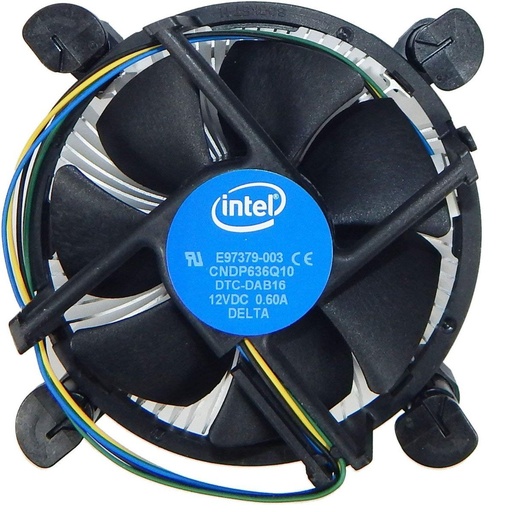 [E97379-003] Disipador Intel 90Mm Lga1151 1155 1156 Y 1150 1200Rpm E97379 003