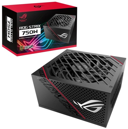 [ROG-STRIX-750G] Fuente De Poder Asus Rog Strix 750W 80 Plus Gold 135Mm Full Modular Rog Strix 750G