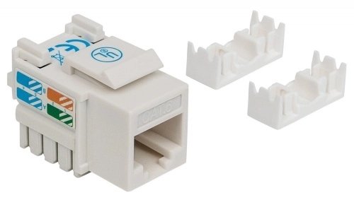 [210591] Jack Rj45 Cat6 Utp Intellinet Keystone De Impacto Blanco 210591