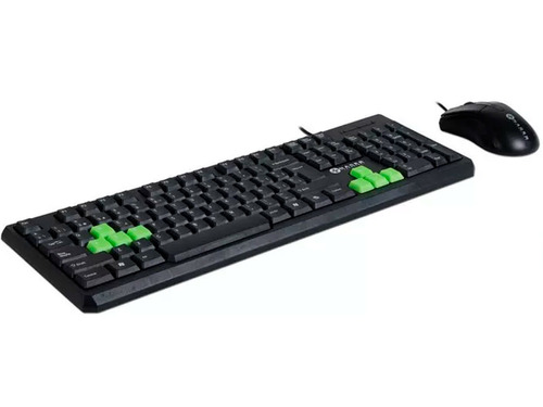 [NA-457] Kit Teclado Y Mouse Naceb Alambrico Na 457