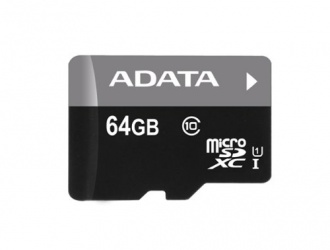 [AUSDX64GUICL10-RA1] Micro Sd Adata 64Gb Clase 10 Con Adaptador Ausdx64Guicl10 Ra1