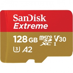 [SDSQXA1-128G-GN6AA] Micro Sd Sandisk Extreme 128Gb Cl10 Uhs I Con Adaptador Sdsqxa1 128G Gn6Aa