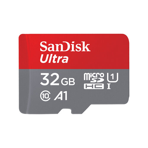 [SDSQUNR-032G-GN3MA] Micro Sd Sandisk Ultra Microsdhc 32Gb Clase 10 Uhs I Con Adaptador 100 Mbs Sdsqunr 032G Gn3