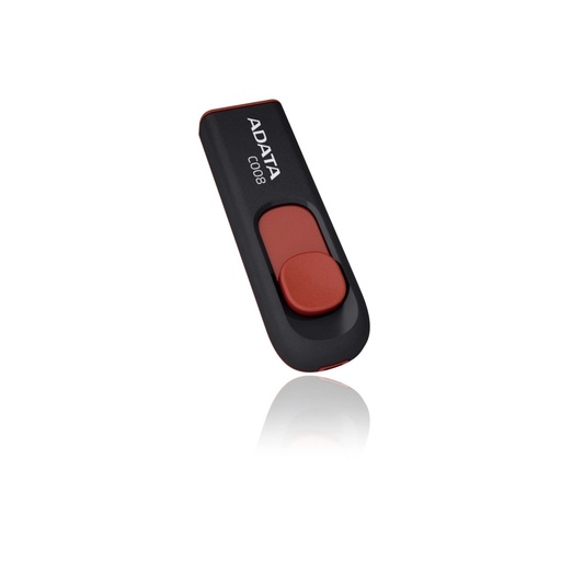 [AC008-16G-RKD] Memoria Usb Adata 16Gb 2.0 Retractil C008 Negro Y Rojo Ac008 16G Rkd